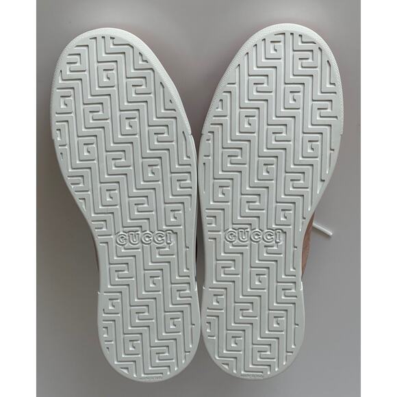 Gucci Women’s GG Supreme Ace Tonal Web Sneakers 9.5 US (39.5 Euro) 812026 NIB - Picture 12 of 15